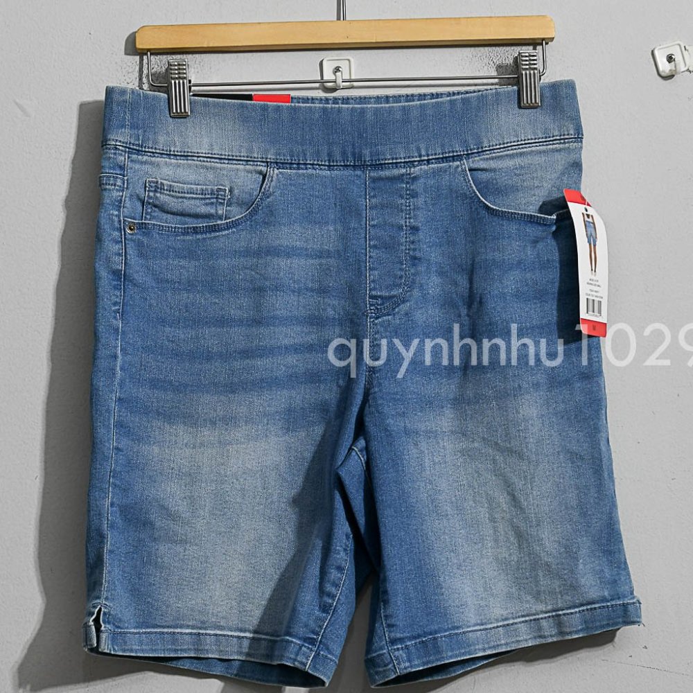 DKNY Jean Ladies' Bermuda Short IN LIGHT BLUE - Picture 2 of 5